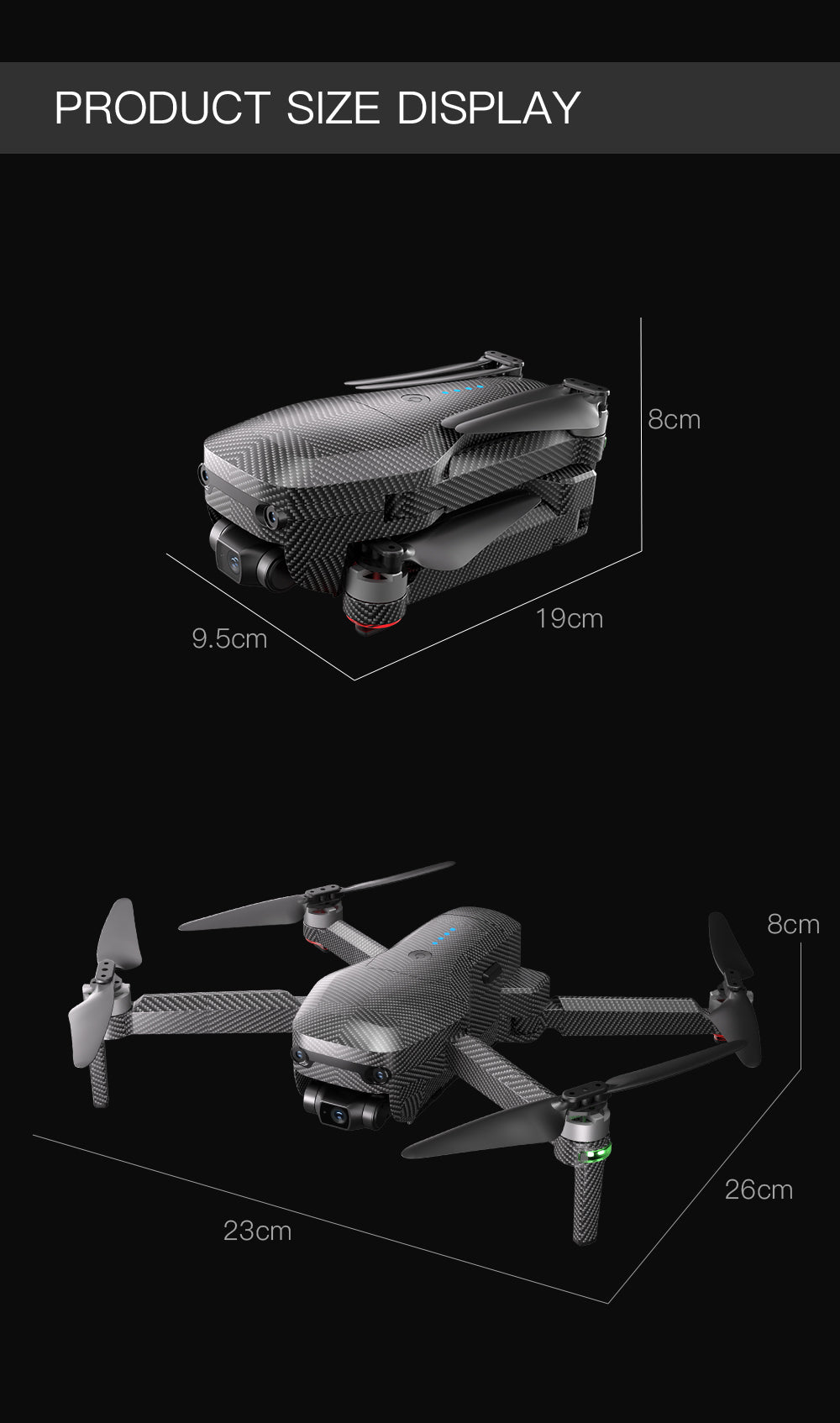 GD96 Drone ·4K Carbon Fiber