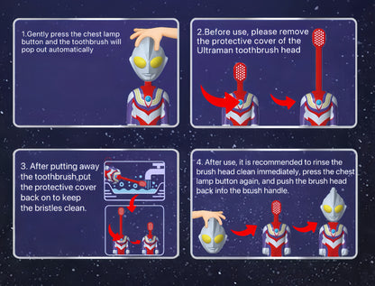 Ultraman children's toothbrush